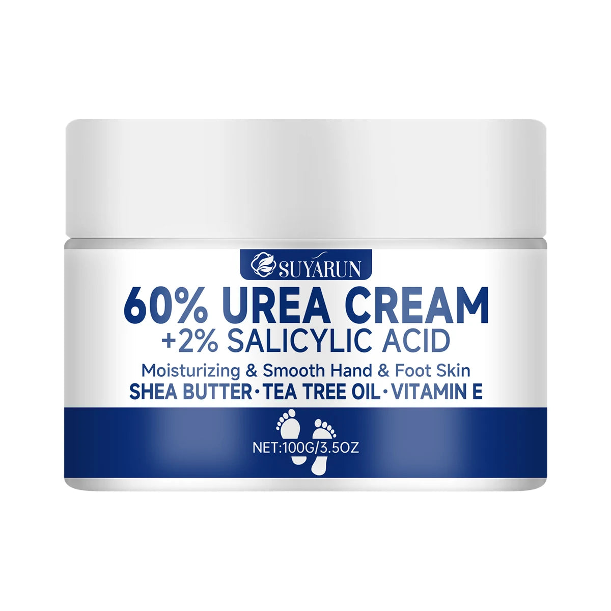 SUYARUN 60% Urea Foot Cream – Cracked Heels & Dry Skin Relief
