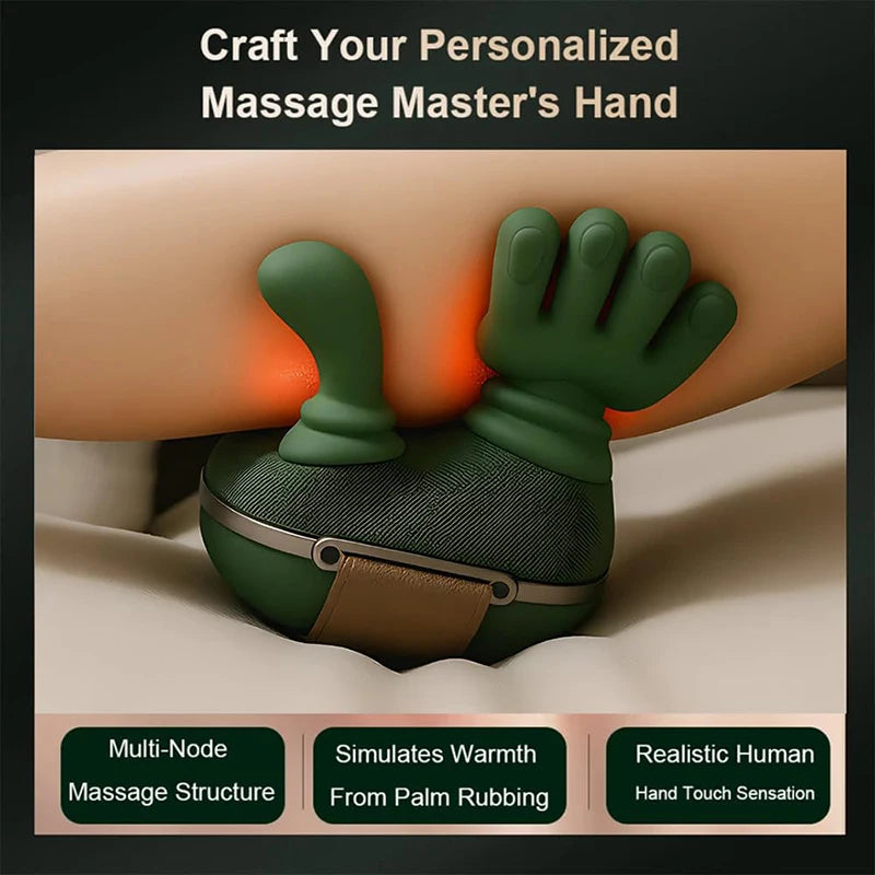 Bionic Neck & Shoulder Kneading Massager – 3-Level Heat