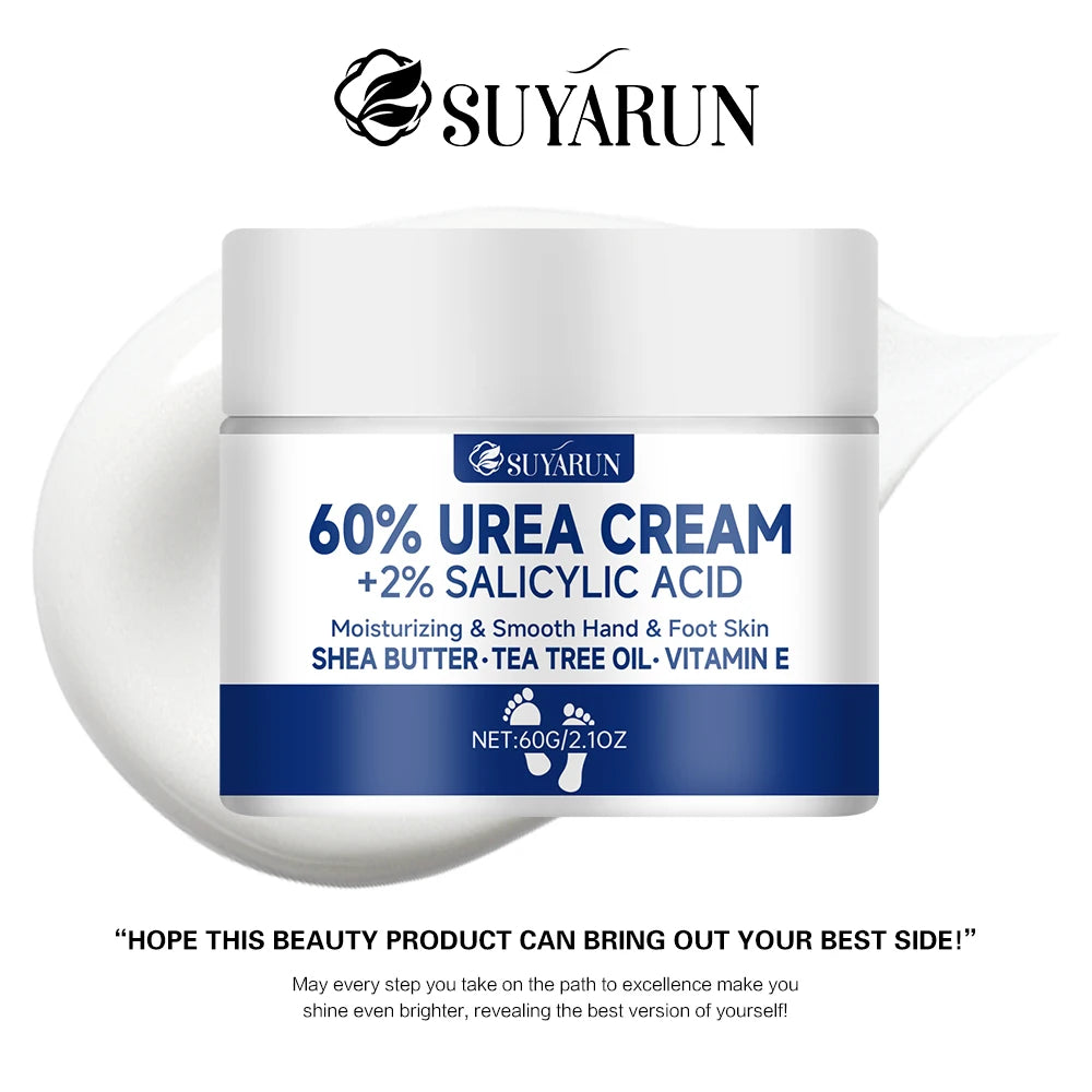 SUYARUN 60% Urea Foot Cream – Cracked Heels & Dry Skin Relief