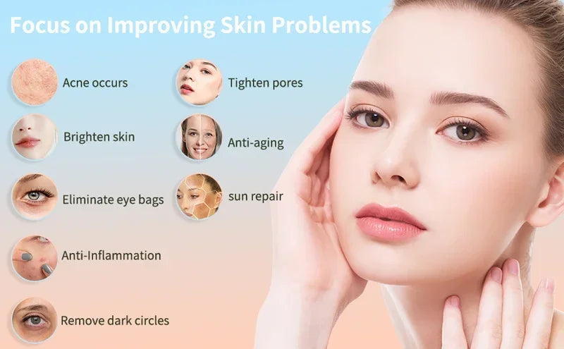 Silicone Ice Face Roller – Puffiness Relief & Pore Tightening