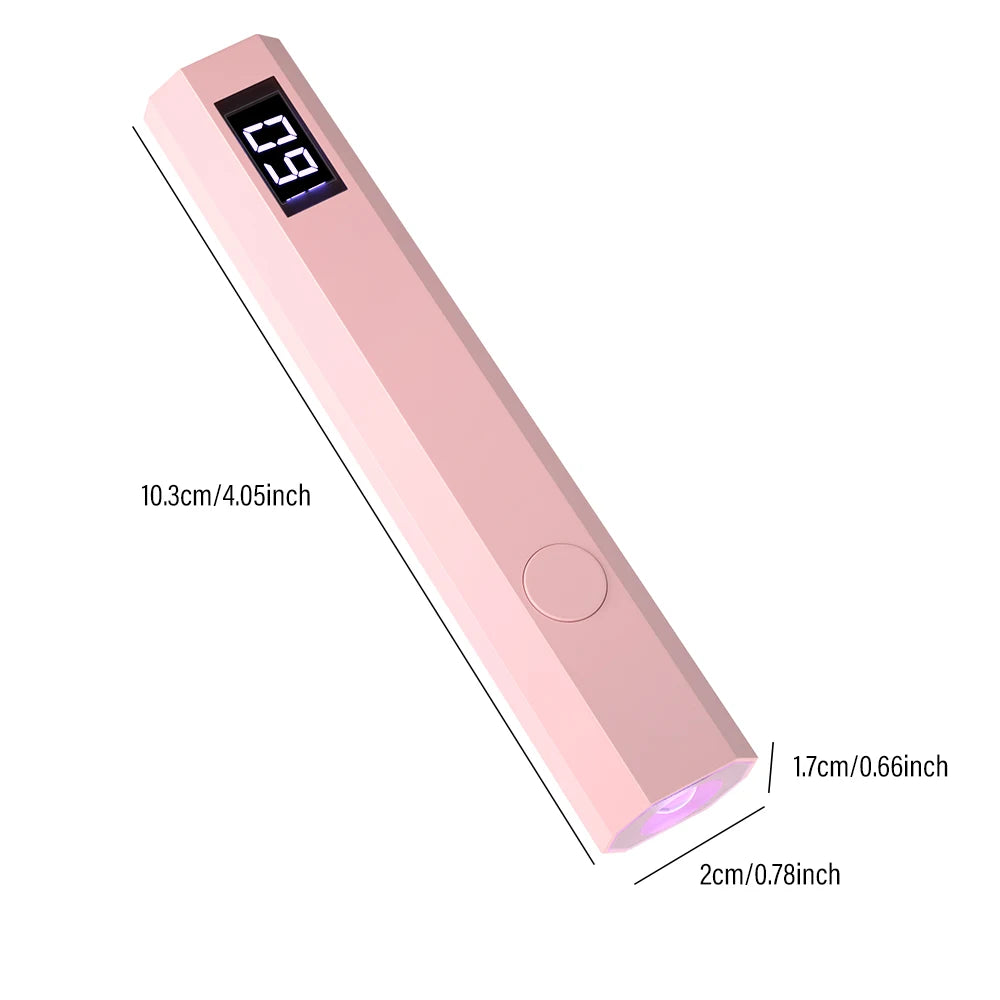 Portable UV/LED Nail Curing Lamp – All Gel Polish