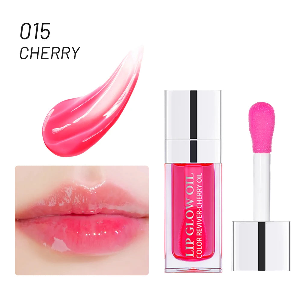 Hydrating Lip Glow Oil – Plumping, Nourishing & Glossy