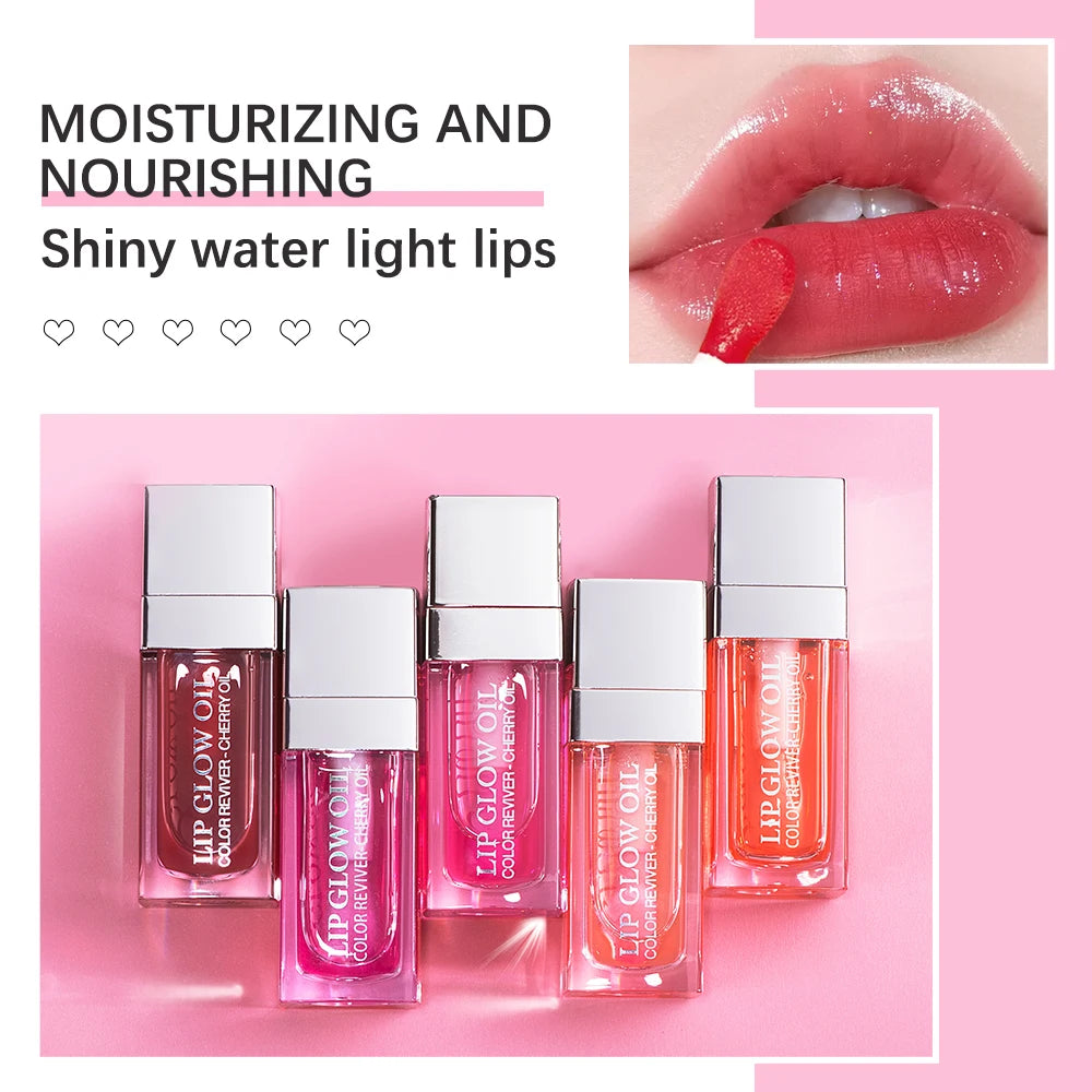 Hydrating Lip Glow Oil – Plumping, Nourishing & Glossy