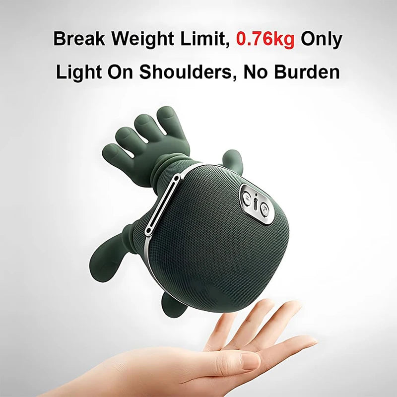 Bionic Neck & Shoulder Kneading Massager – 3-Level Heat