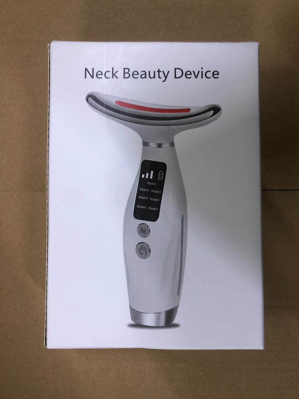 Portable 7-Color LED Neck & Face Lifting Massager