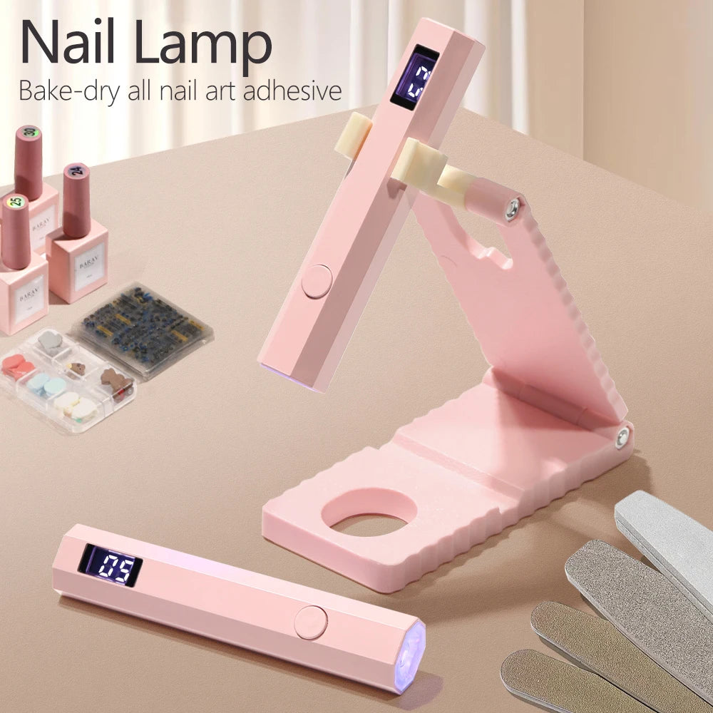 Portable UV/LED Nail Curing Lamp – All Gel Polish