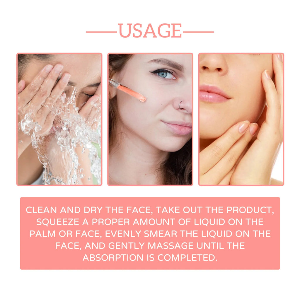 5-in-1 Brightening Face Serum – Hyaluronic Acid, Niacinamide & Vitamin C