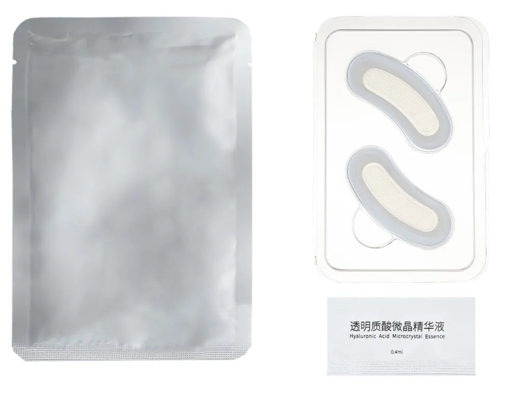 Hyaluronic Acid Microneedle Eye Patches – Anti-Aging & Dark Circles