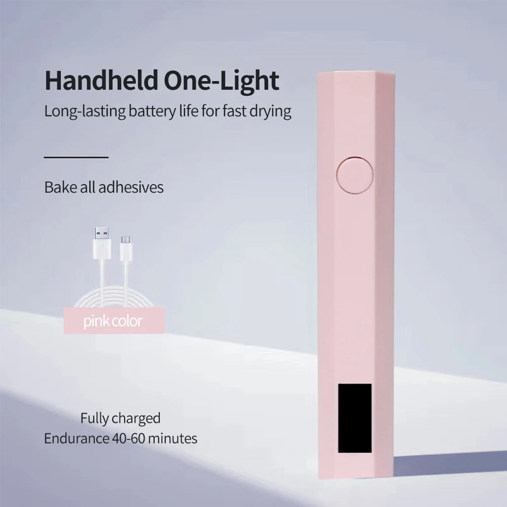 Portable UV/LED Nail Curing Lamp – All Gel Polish