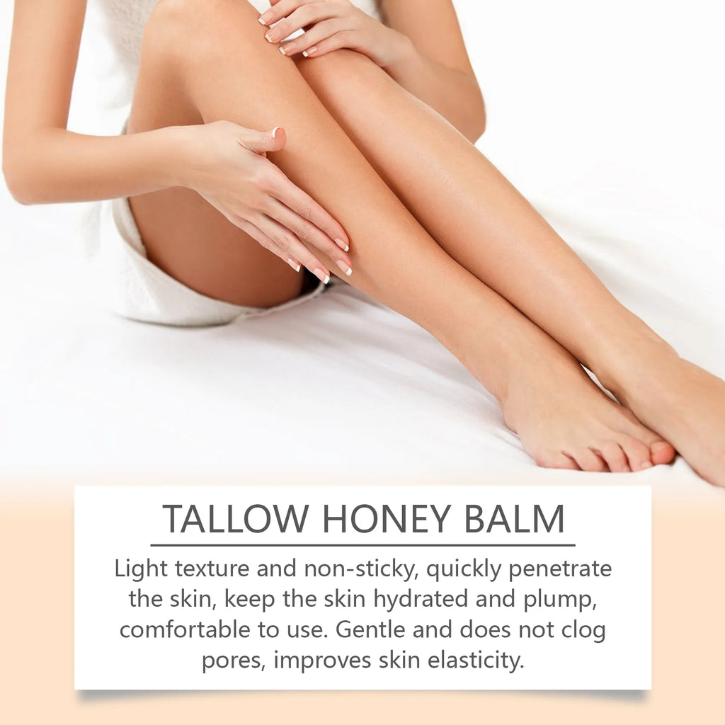 Tallow Honey Glow Cream – Deep Hydration & Skin Firming