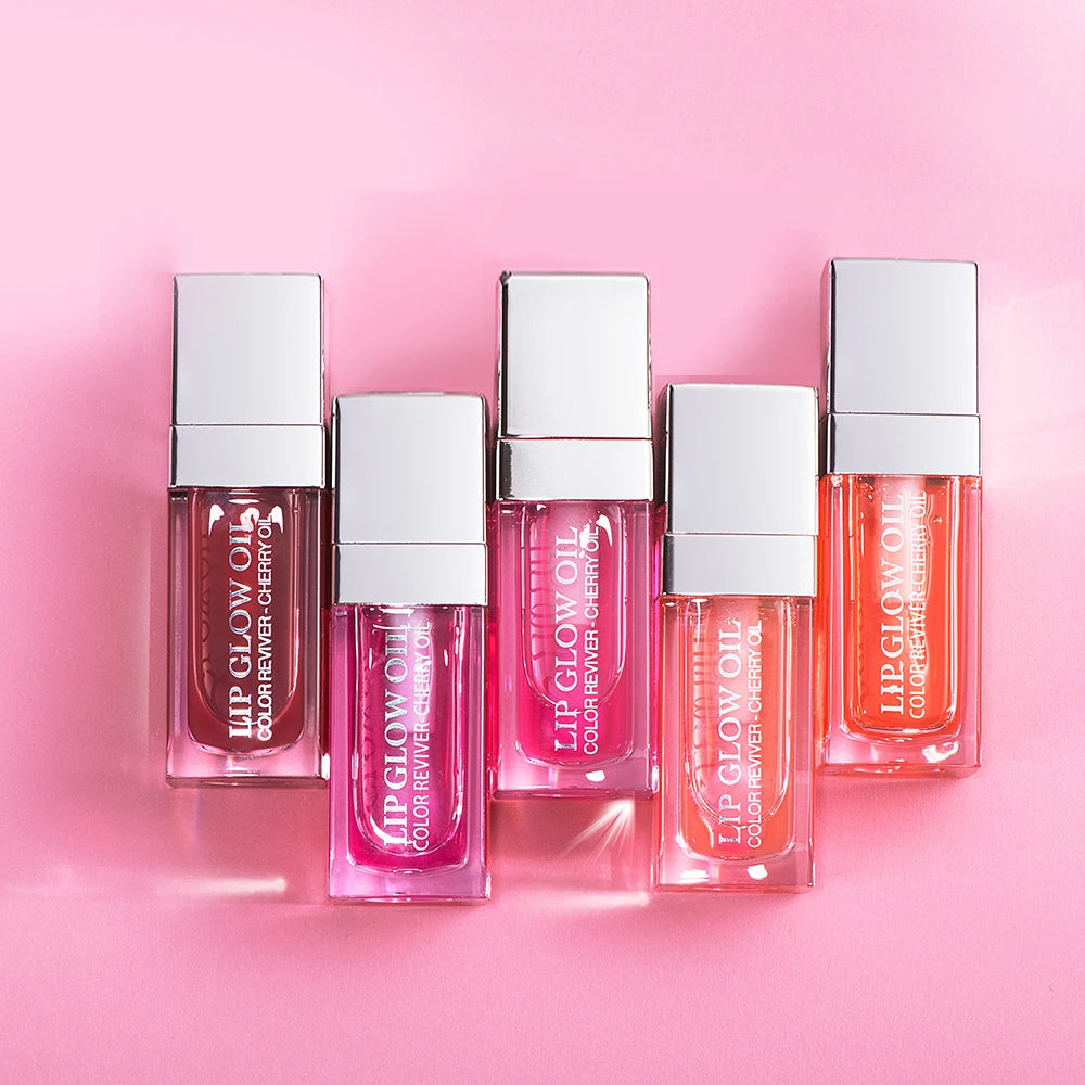 Hydrating Lip Glow Oil – Plumping, Nourishing & Glossy
