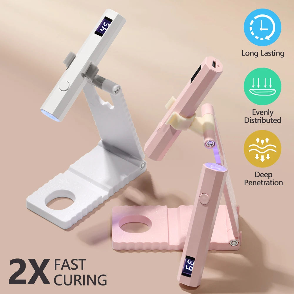 Portable UV/LED Nail Curing Lamp – All Gel Polish