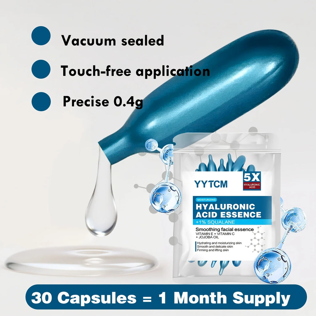 Hyaluronic Acid Glow Capsule Essence – 30 Capsules