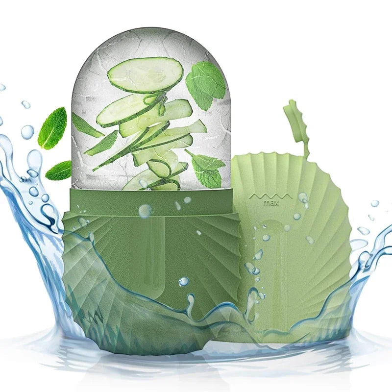 Silicone Ice Face Roller – Puffiness Relief & Pore Tightening
