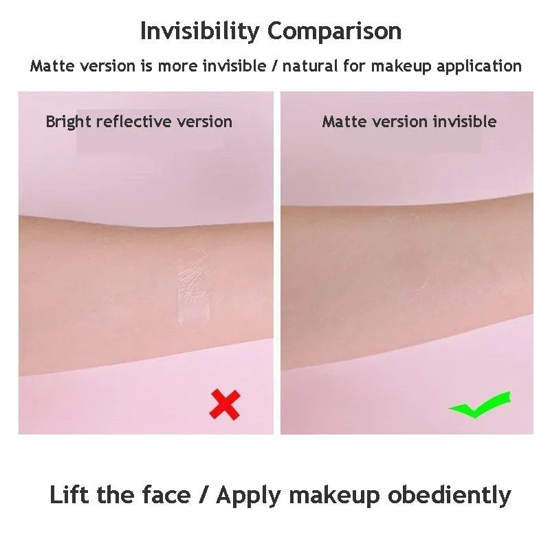 Invisible V-Lift Face Tape – Instant Chin & Jaw Slimming Patches