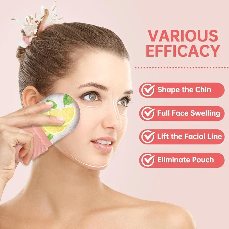 Silicone Ice Face Roller – Puffiness Relief & Pore Tightening