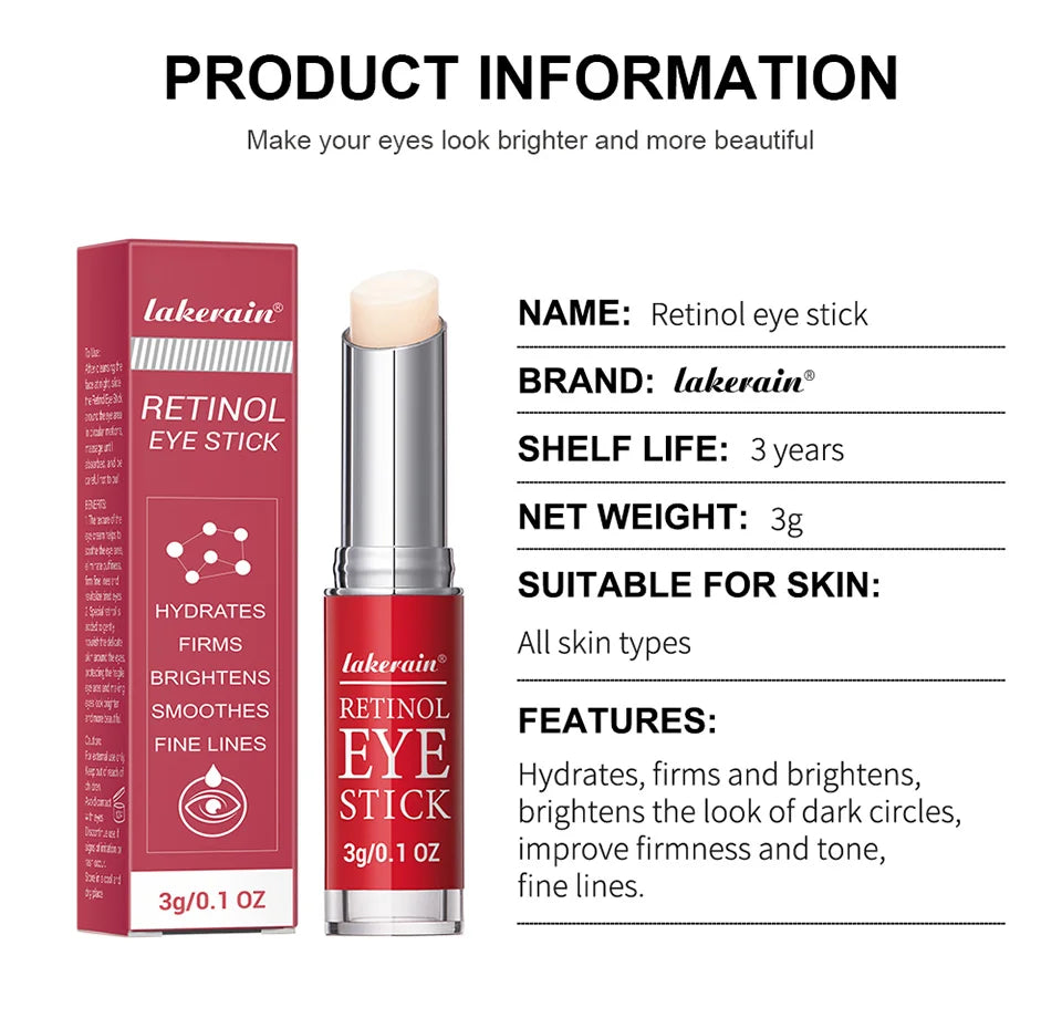 Retinol Eye Repair Serum Stick – Dark Circles & Firming