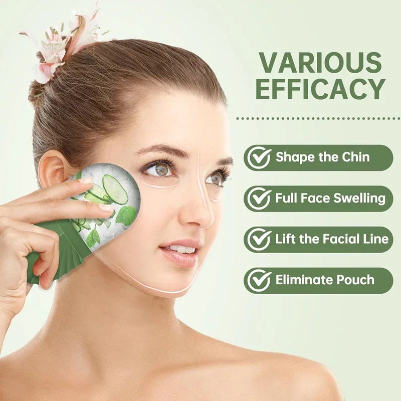 Silicone Ice Face Roller – Puffiness Relief & Pore Tightening