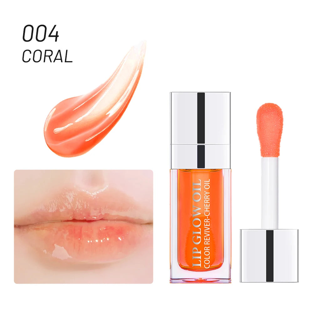 Hydrating Lip Glow Oil – Plumping, Nourishing & Glossy