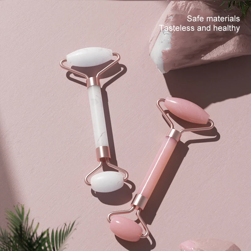 Face & Neck Resin Roller Gua Sha Set – Lymphatic Drainage Massage