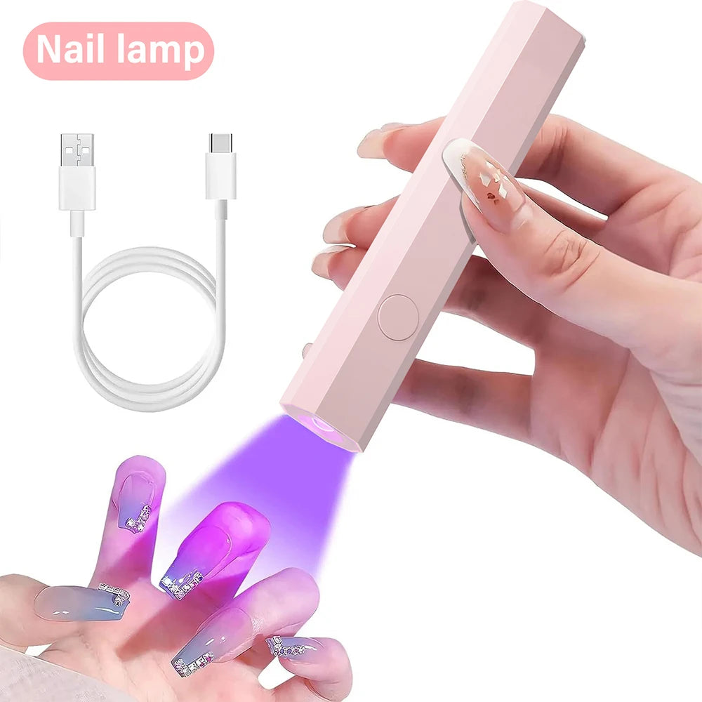 Portable UV/LED Nail Curing Lamp – All Gel Polish