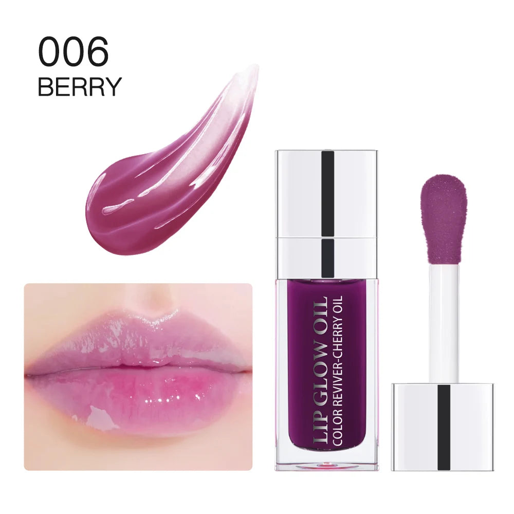 Hydrating Lip Glow Oil – Plumping, Nourishing & Glossy