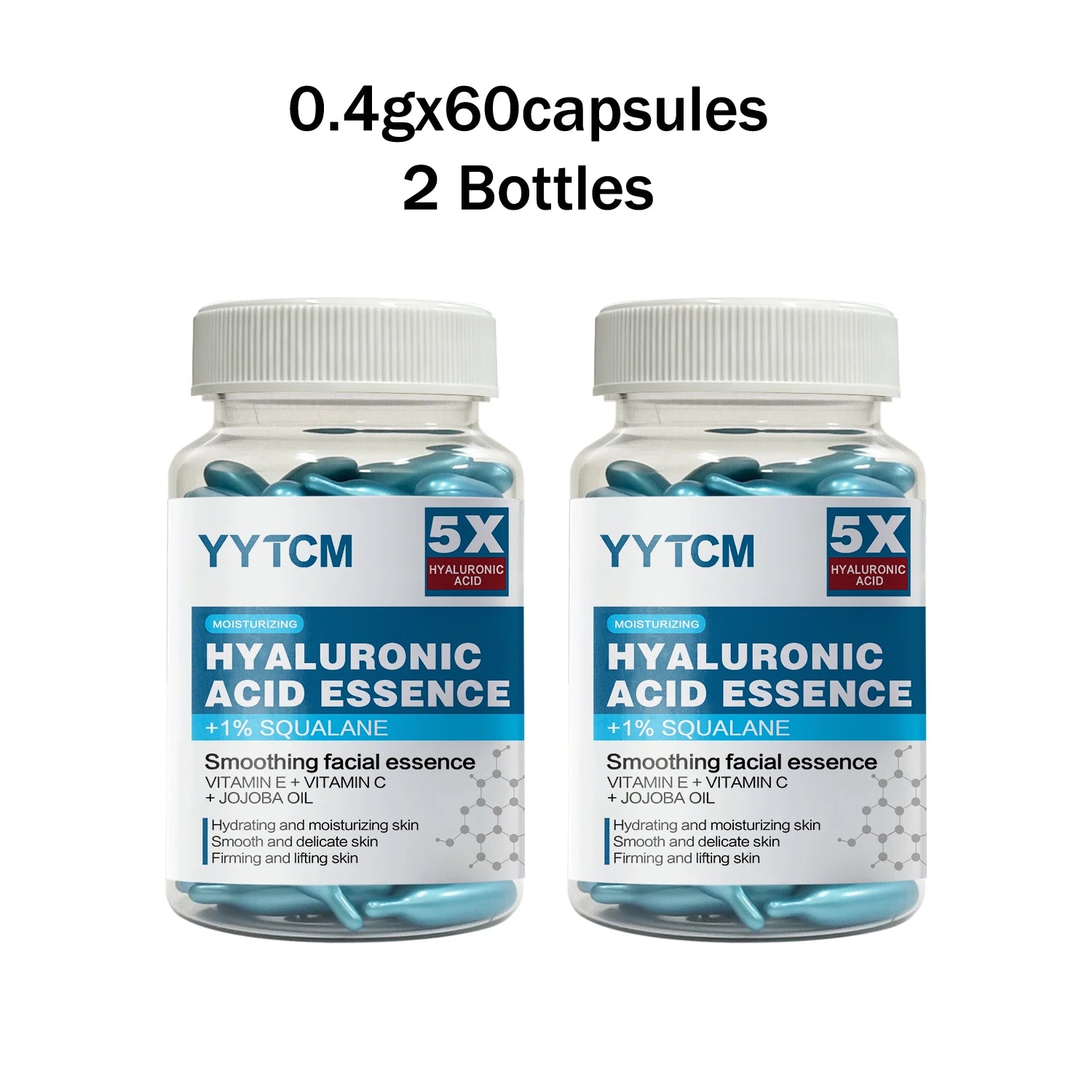Hyaluronic Acid Glow Capsule Essence – 30 Capsules