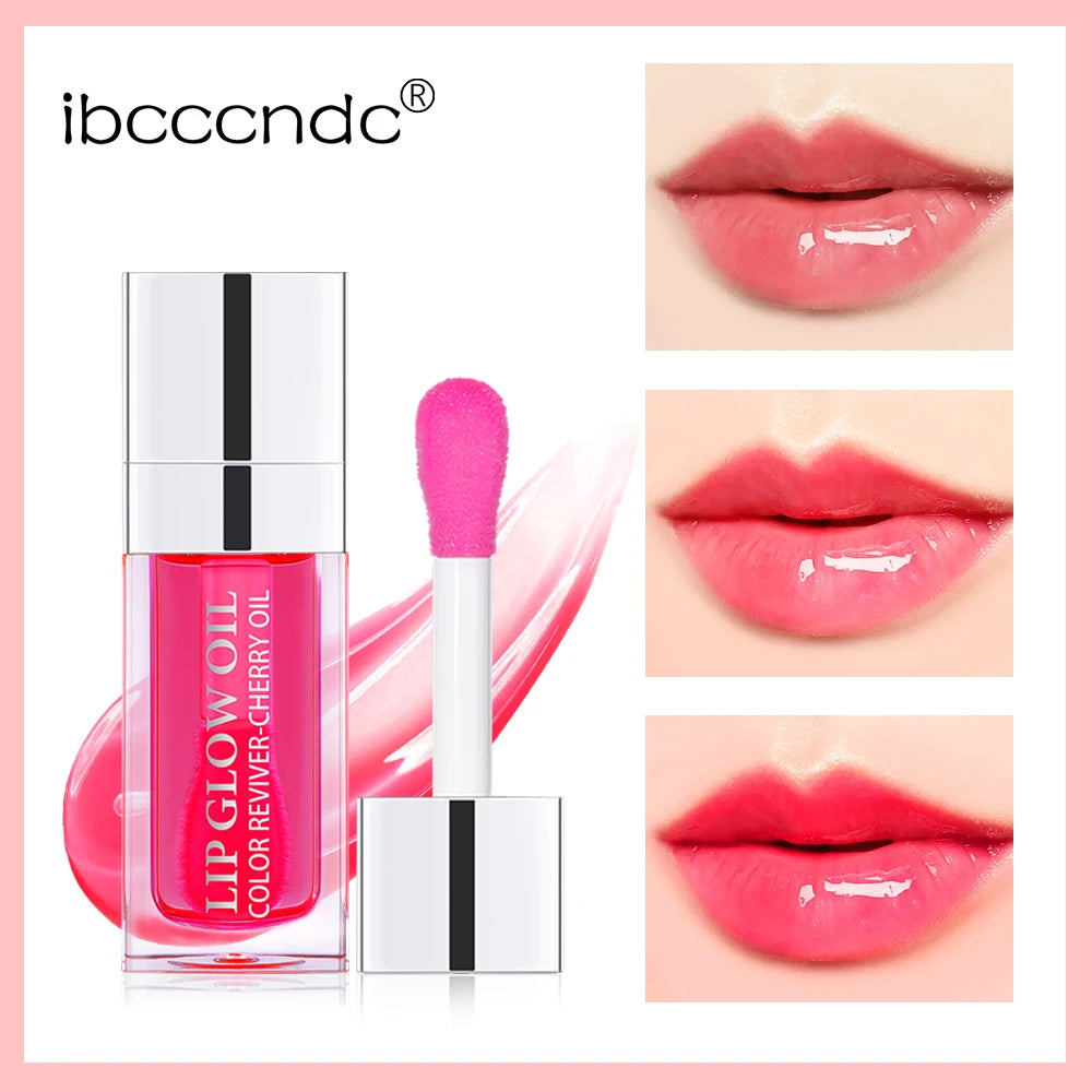 Hydrating Lip Glow Oil – Plumping, Nourishing & Glossy