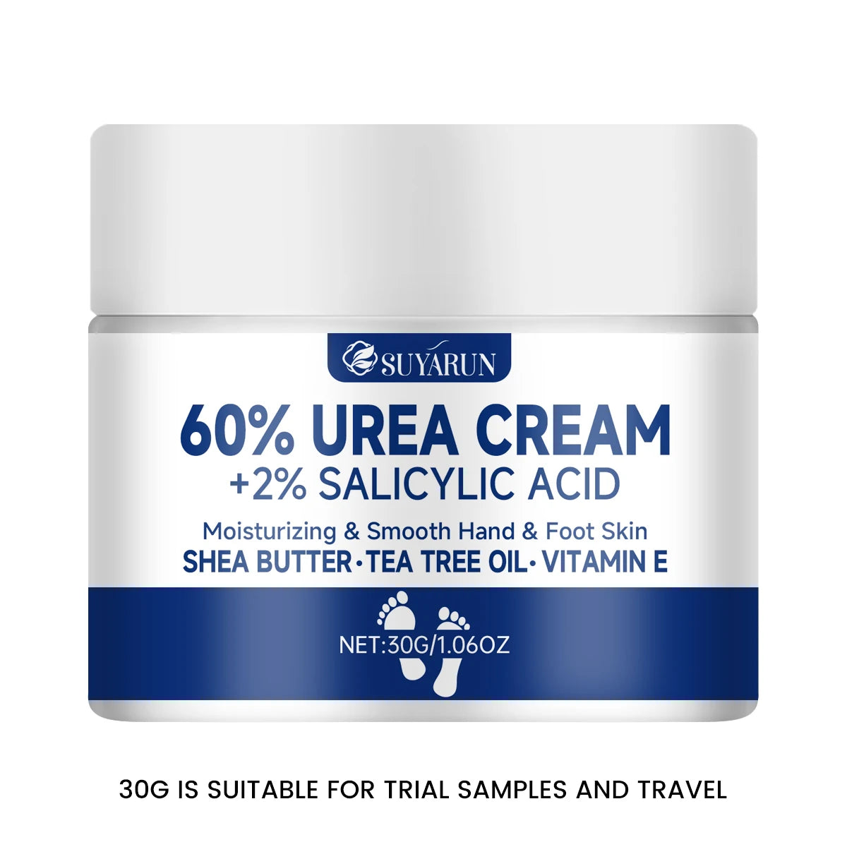 SUYARUN 60% Urea Foot Cream – Cracked Heels & Dry Skin Relief
