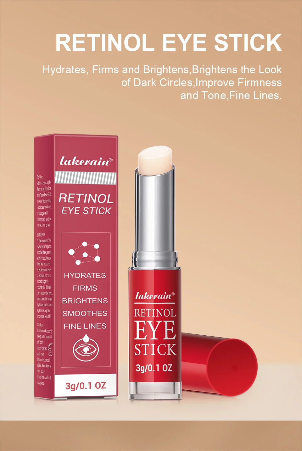 Retinol Eye Repair Serum Stick – Dark Circles & Firming