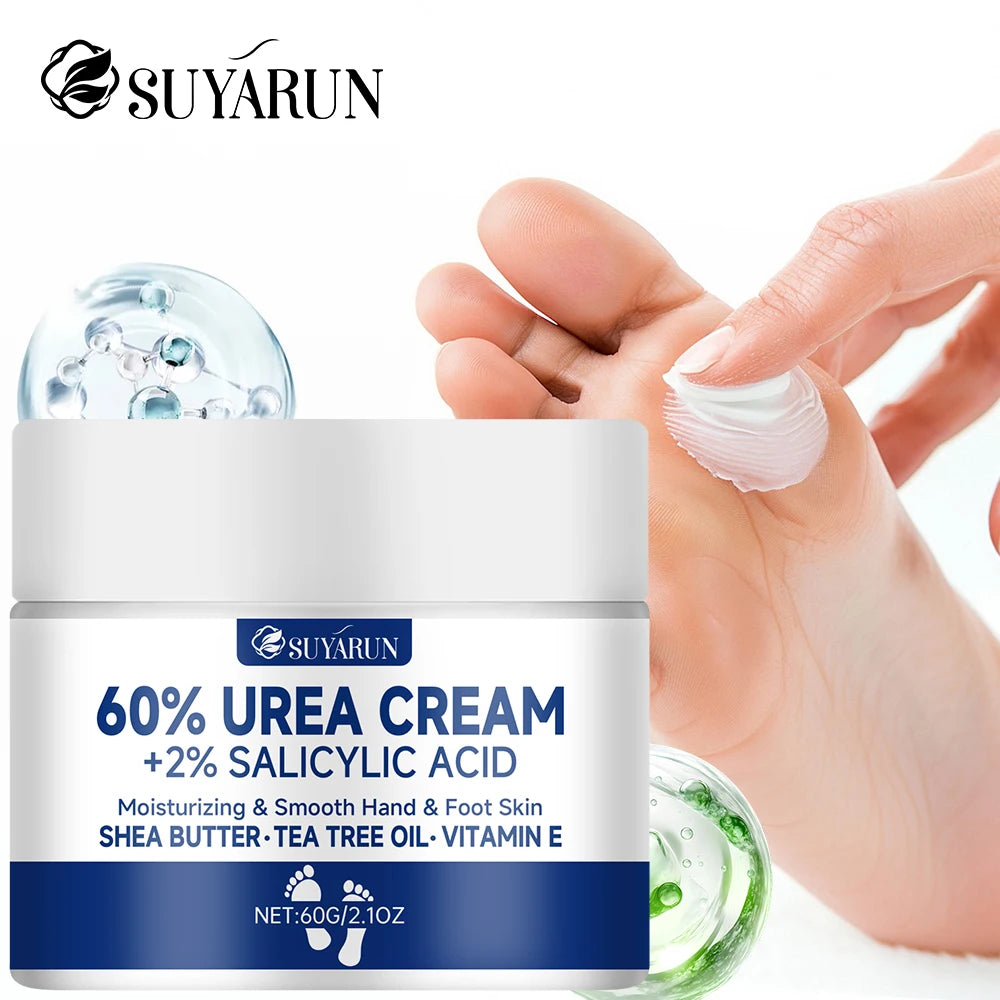 SUYARUN 60% Urea Foot Cream – Cracked Heels & Dry Skin Relief
