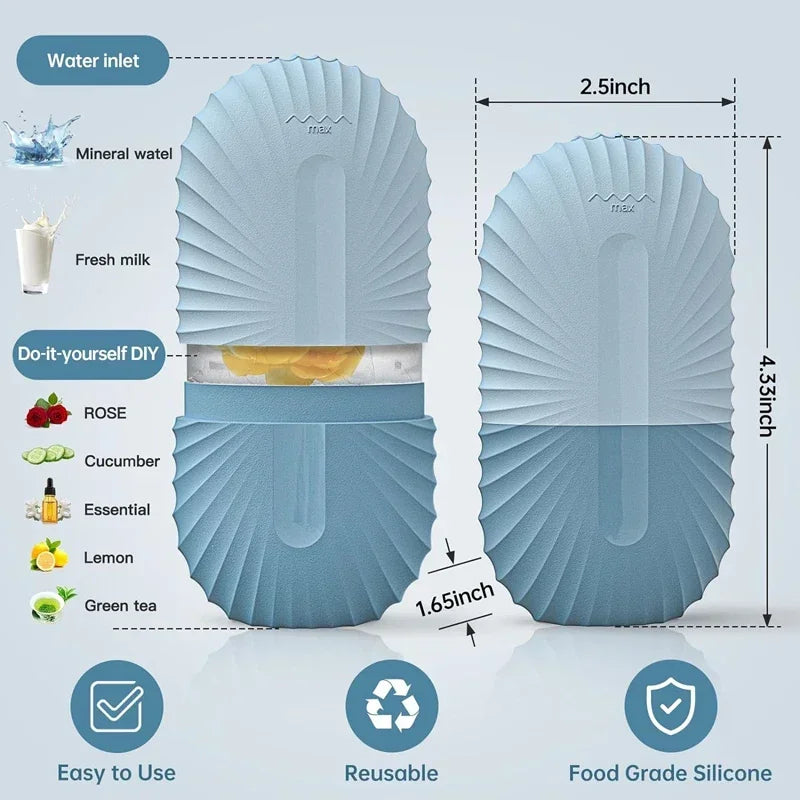 Silicone Ice Face Roller – Puffiness Relief & Pore Tightening