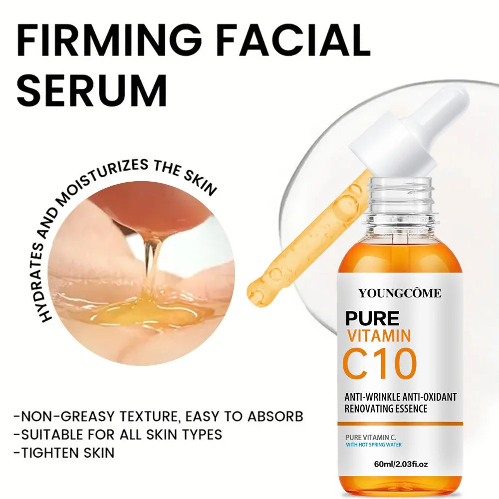 Vitamin C & Hyaluronic Acid Brightening Face Serum