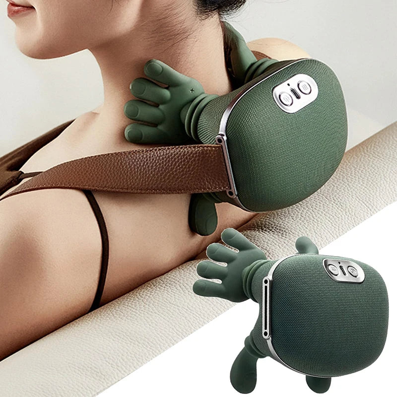 Bionic Neck & Shoulder Kneading Massager – 3-Level Heat