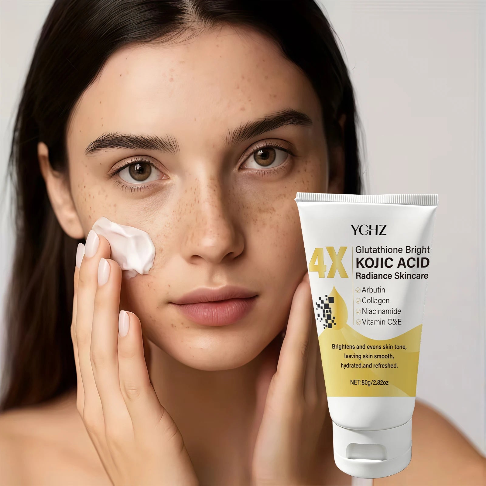 Kojic Acid Dark Spot Brightening Cream – Day & Night