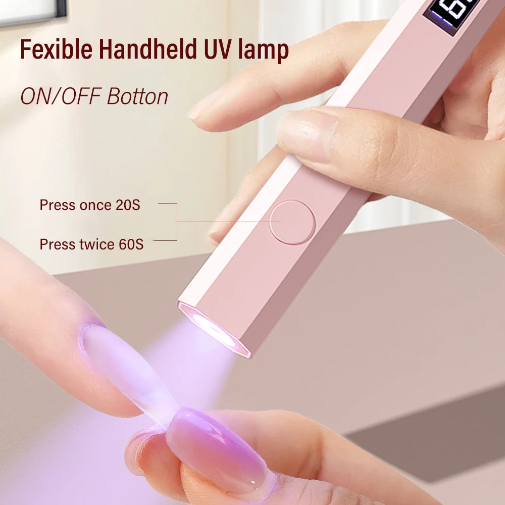 Portable UV/LED Nail Curing Lamp – All Gel Polish