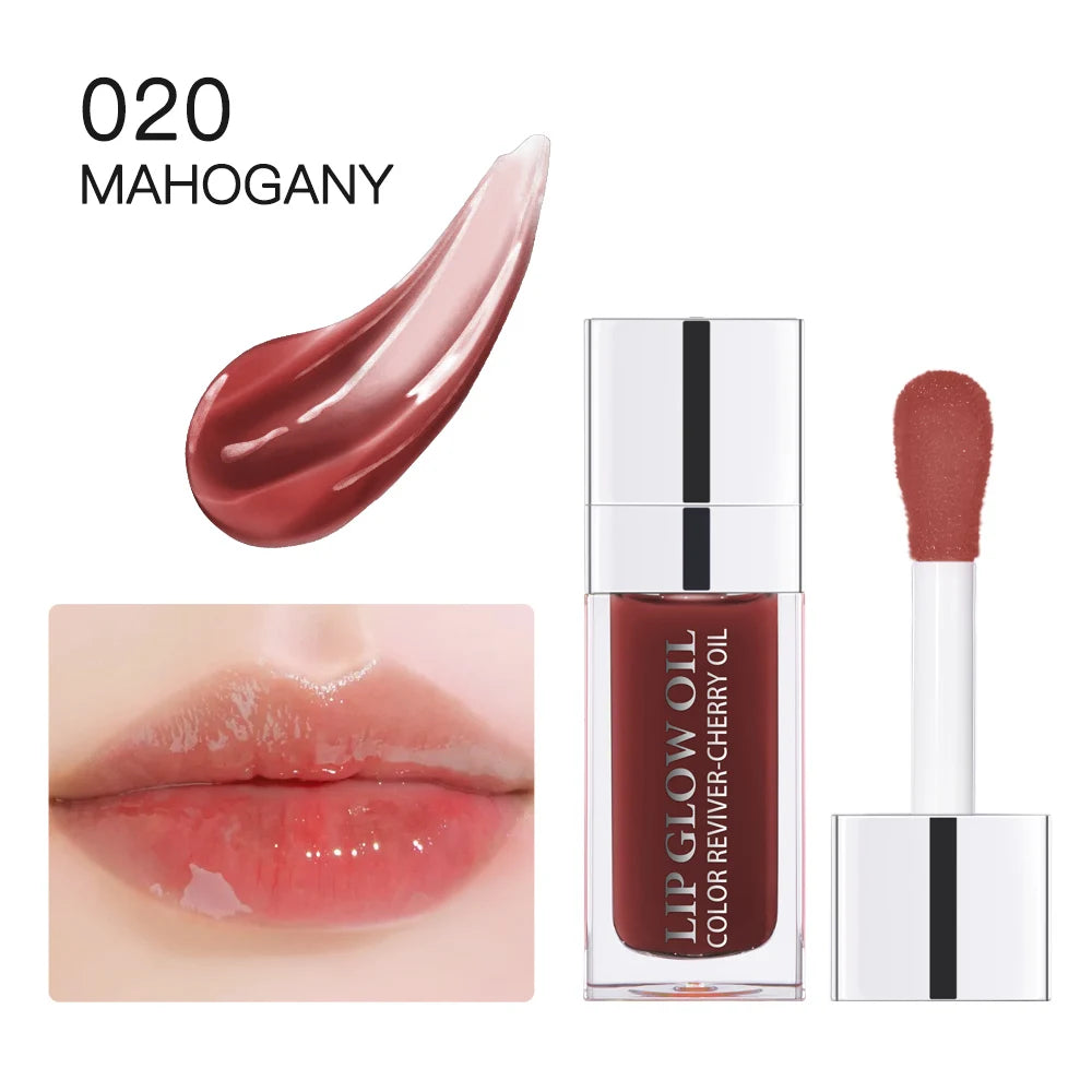 Hydrating Lip Glow Oil – Plumping, Nourishing & Glossy