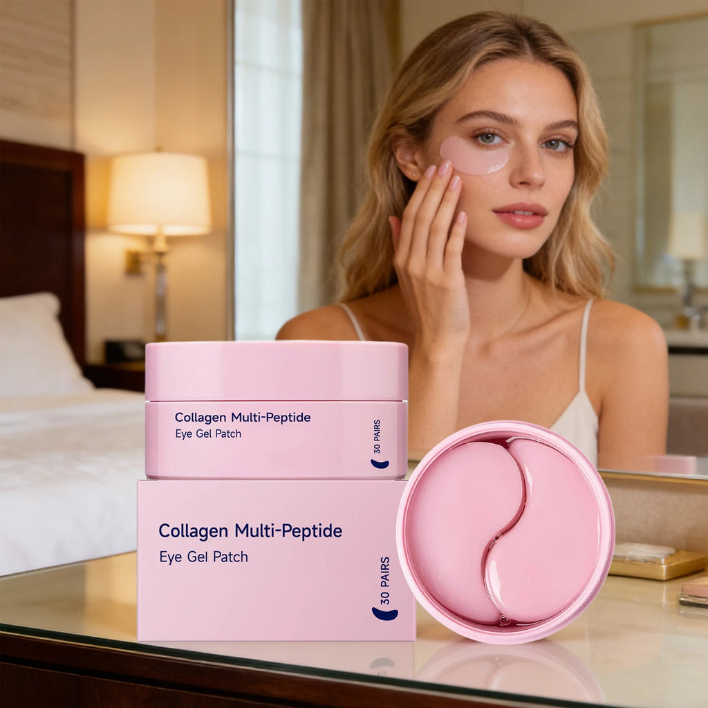 Collagen Multi-Peptide Eye Gel Patches – Anti-Aging & Dark Circle Treatment