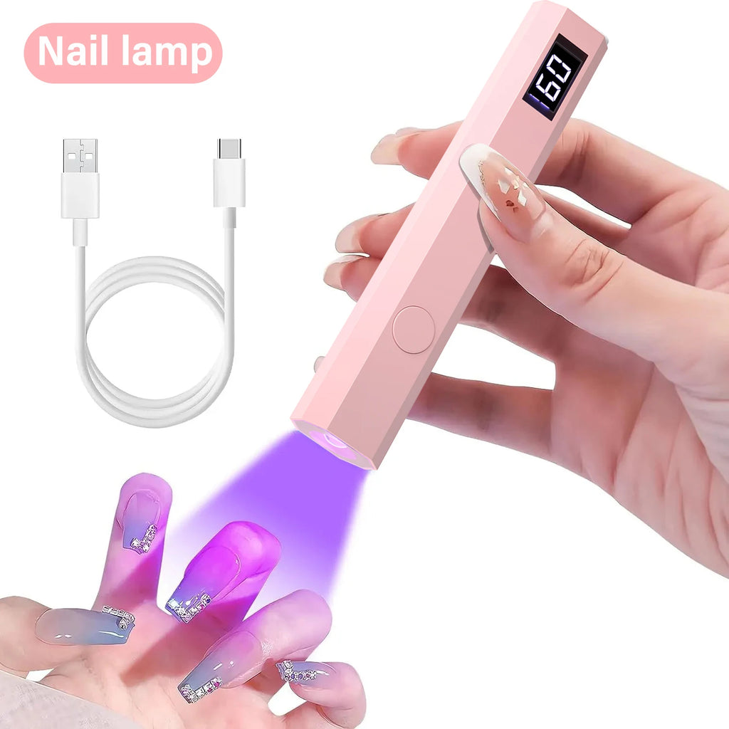 Portable UV/LED Nail Curing Lamp – All Gel Polish