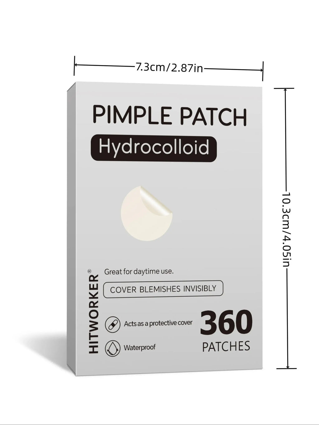 360pc Hydrocolloid Pimple Patches – Invisible Acne Spot Stickers