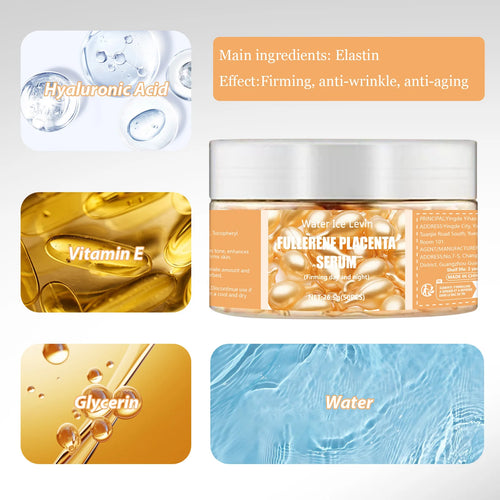 Collagen & Hyaluronic Acid Face Serum Capsules