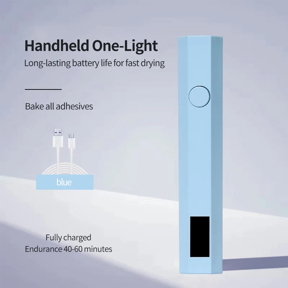 Portable UV/LED Nail Curing Lamp – All Gel Polish