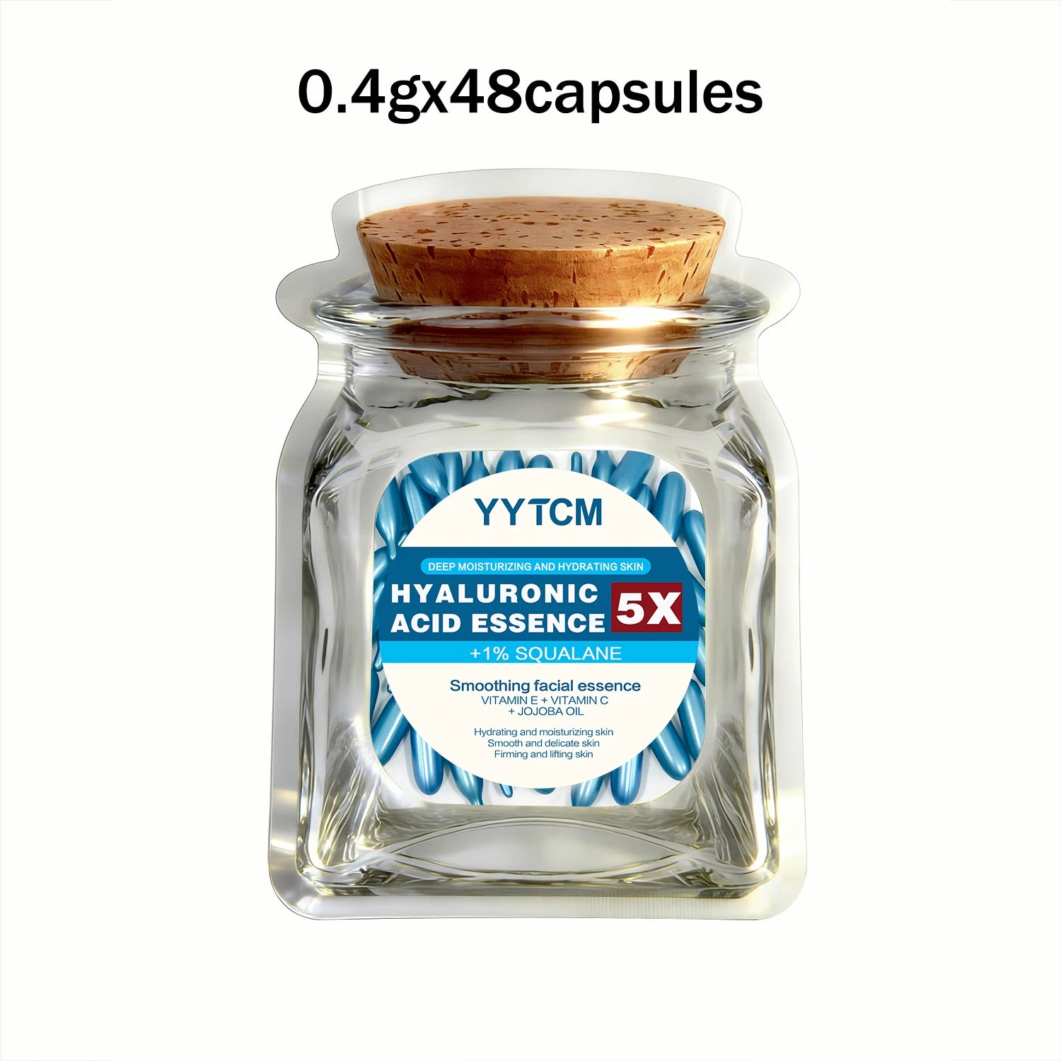 Hyaluronic Acid Glow Capsule Essence – 30 Capsules